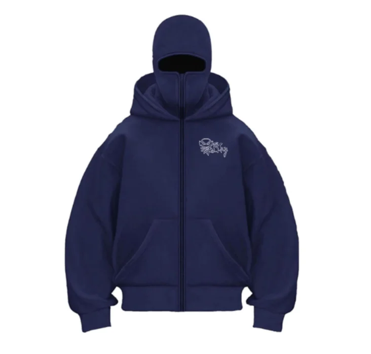 

2025 New Hoodie Mens Loose Hooded Zipper Jacket Gothic Star Fashion Punk Y2k Hip Hop Harajuku Clothing Men Sweatshirts Oversized