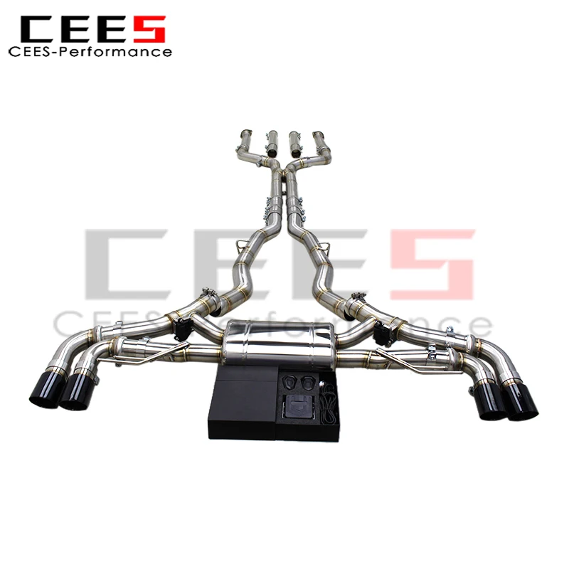 

cees Tuning Catback Exhaust Pipe for BMW X5 M50i 4.4TT 2019-2024 Stainless Steel Exhaust Escape Muffler Valve Control System
