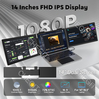 14“ Portable IPS Panel Computer Dual Monitor singel Monitor FHD 1080P 16:9 Type-C for Windows/Mac/Android/Switch/PS5