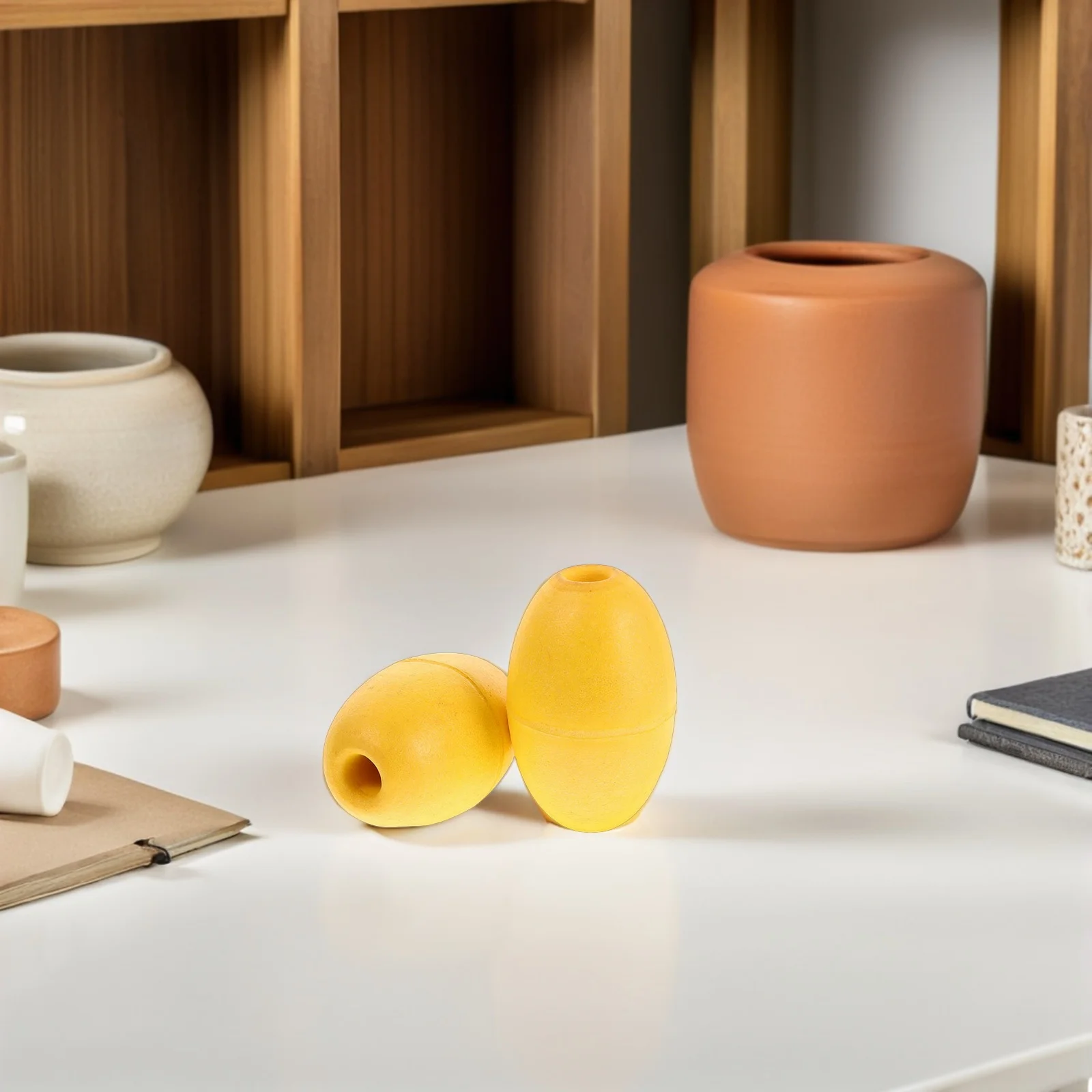 6 قطعة كاياك تعويم البحرية مرساة حبل تعويم العوامة الكرة ل قارب رباط استقرار الصيد ماركر العوامات المياه البيضاوي يطفو دائم #2