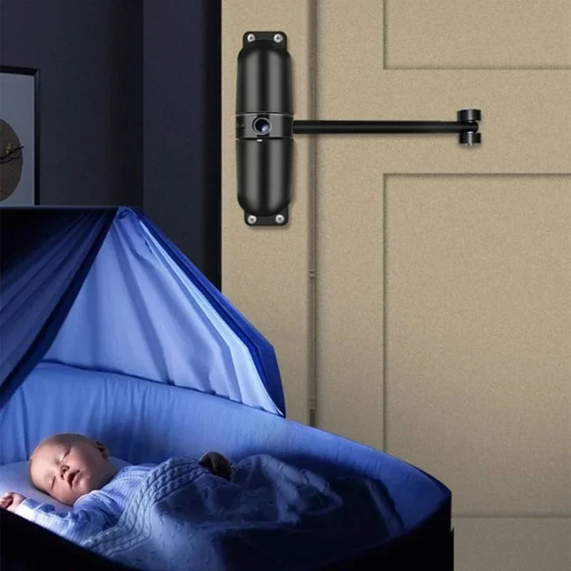 Cửa đóng tự động Cửa đóng lò xo toàn Bề mặt bản lề đóng cửa có thể điều chỉnh được gắn Cửa đóng cửa lò xo tự động