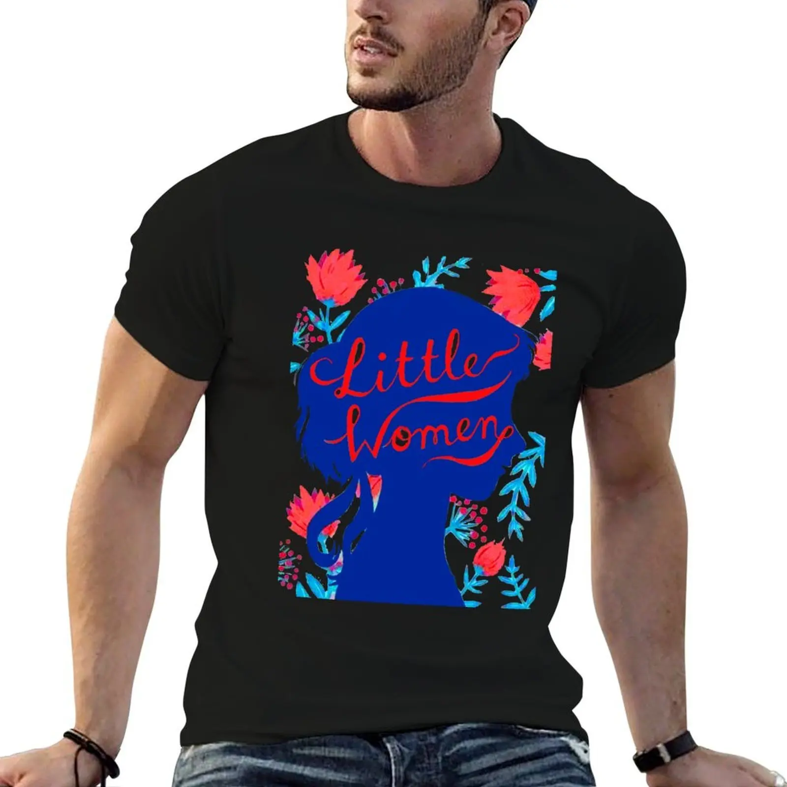 little women movie T-Shirt men t shirt cotton 100% man tshirt anime t shirts oversize T-shirt
