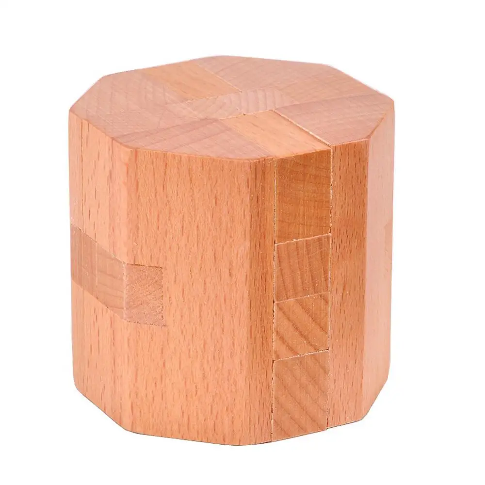 Chinese Classic Wooden Puzzles Cube Kongming Luban Lock Brain Teaser Educational Toy Magic Puzzle Toy