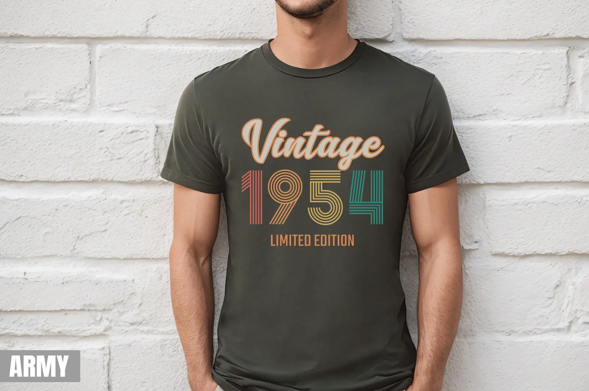 Birthday T Shirt 70Th Vintage 1953 Men'S Seventieth 70 Bday