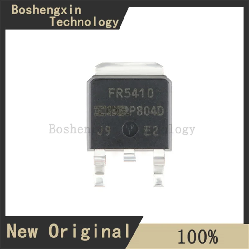 5Pcs IRFR5410TRPBF P-channel, -100V, -13A, -205mΩ@-10V TO-252-2(DPAK) IRFR5410TRPBF