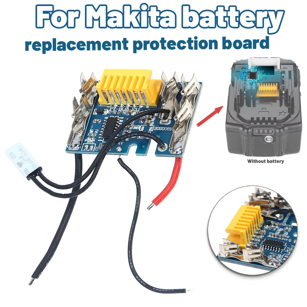 

18V Battery Chip PCB Board Replacement for Makita BL1830 BL1840 BL1850 BL1860(No battery)