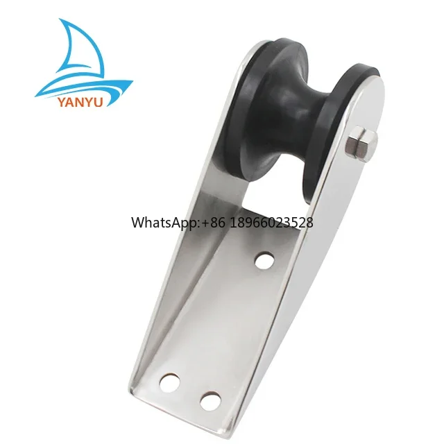 High quality 316 sailboat sail boat bow anchor roller stainless steel marine hardware