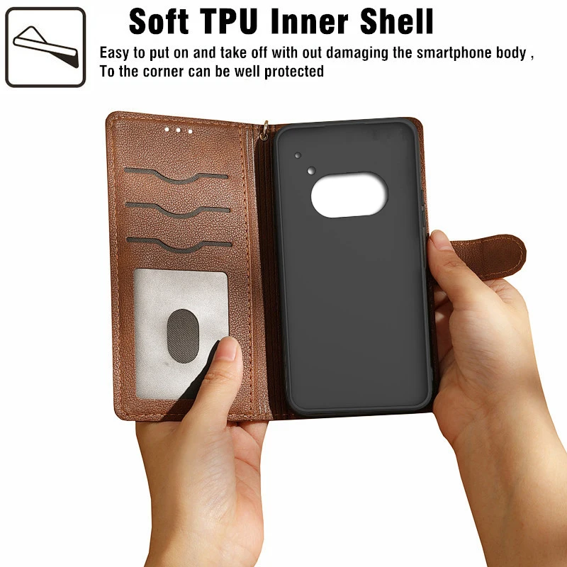 Wallet Flip Case For Nothing Phone 2a Phone Case Etui Nothing Phone (2a) Plus NothingPhone 2 a global Nothing Phone2a Cover Capa