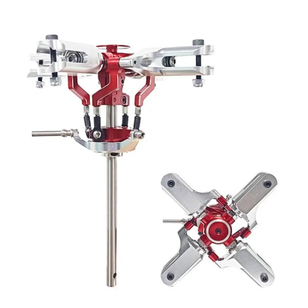 6*121mm Shaft  3/ 4-Blades Metal Main Rotor Head For Align Trex 470 L/ ALZRC X360 GAUI X3 Helicopter