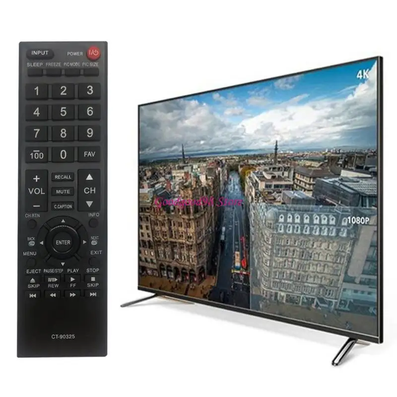 

Easy Setups Remote Control Plastic Texture Suitable for Select HDTV Models