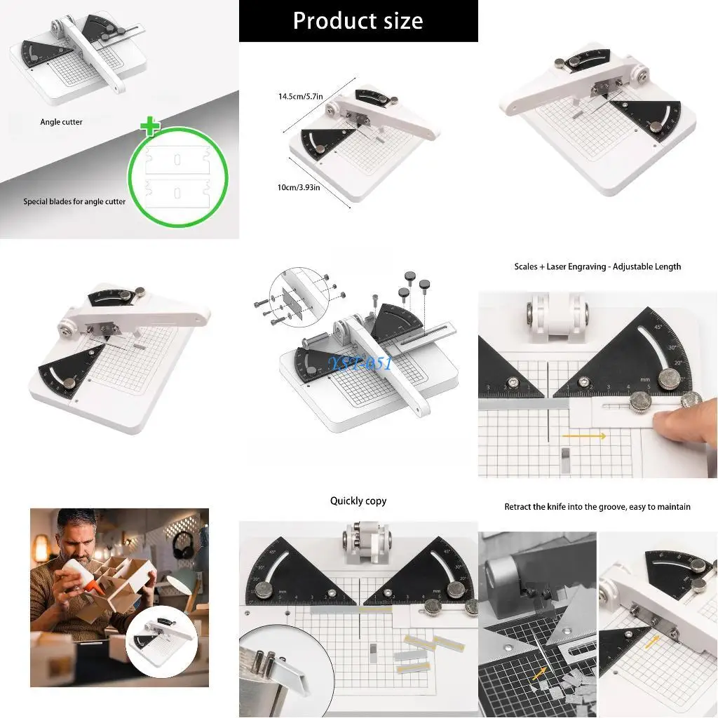 

E15A Ergonomic Dealt Multiple Substance Corner Cutting Tool For DIY Enthusiasts And Professional Use