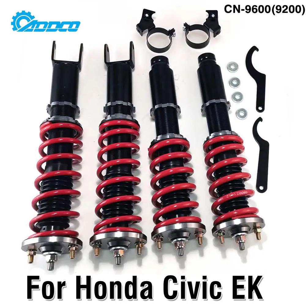 Coilovers Spring Struts Racing Suspension Kit Shock Absorber For Honda Civic EK 1996-2000 CN-9600(9200)