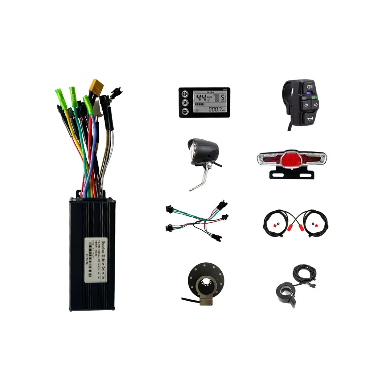 

36V 48V 750W 1000W Electric Scooter Motor 30A Controller Intelligent Brushless Three-Mode Controller+S866 Display