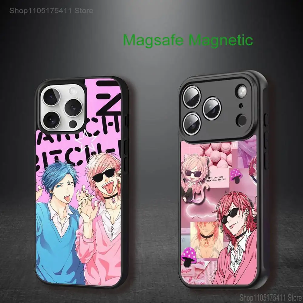 

Ayato Yuri-S Yarichin Club Phone Case For iPhone 17,16,15,14,13,12,11,Pro,Max,Plus,Mini,SE4,E Magnetic Magsafe Wireless Charging