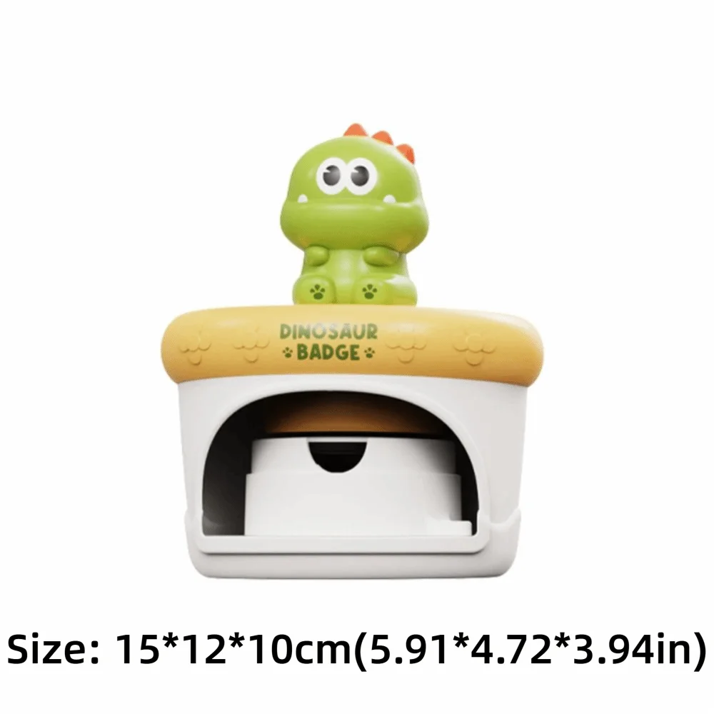 High Quality Cartoon Mini DIY Badge Machine Homemade Educational Button Maker Machine Material Package Badge Press Machine Gifts