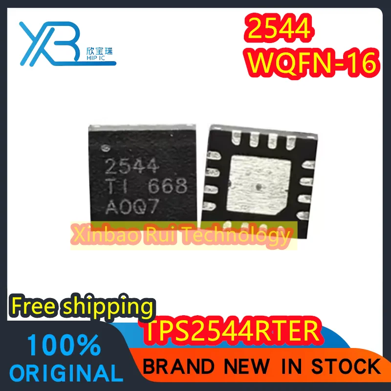 

(5/50pieces) TPS2544RTER TPS2544 parts mark 2544 WQFN-16 power switch driver IC 100% new and original Free shipping