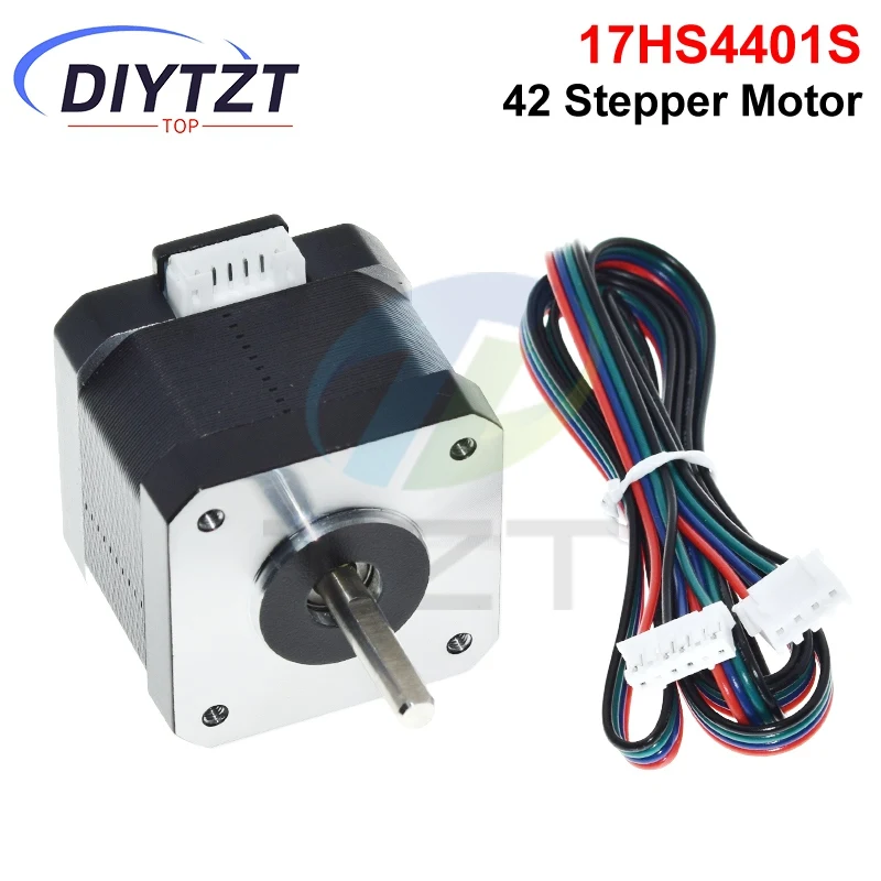 

Nema17 Stepper Motor 1.8° 17HS4401 1.5A 42N 38MM 2-Phase 4-Lead For CNC Roter Laser Engraving Machine 3D Printer Part XH-2.54