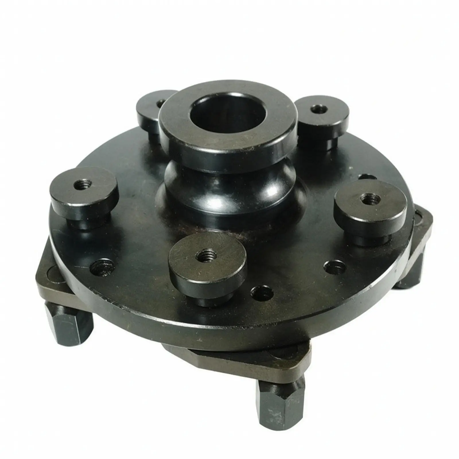 Tire Balancer Clamp Fixture Metal Plate Style No Hole Design for Wheel Service Center Repair