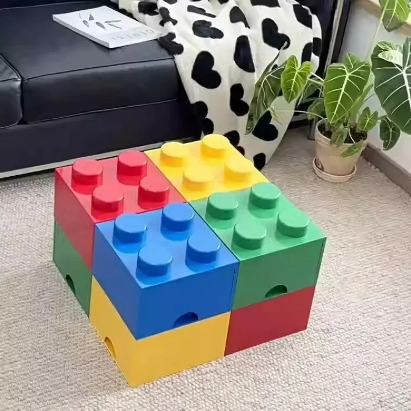 

Новый креативный ящик для хранения, строительные блоки, формы, пластиковые коробки, накладные настольные удобные офисные принадлежности, экономия места L8Q0E9