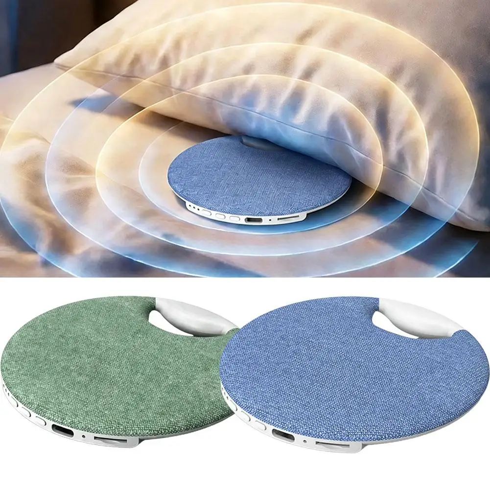 Bluetooth 5.4 Under Pillow Sleep Speaker White Noise Soundbar Timer Portable Wireless Music Player For Bedside