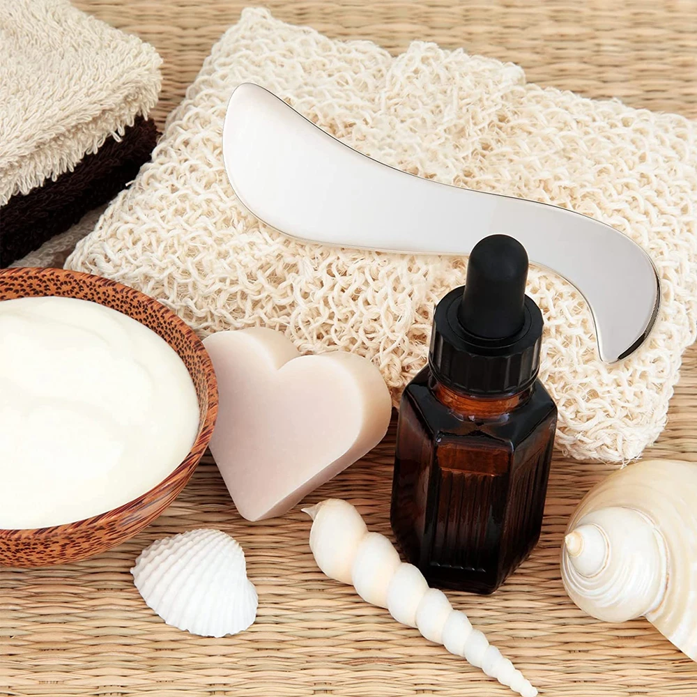 Stainless Steel Muscle Scraper Tools Set Gua Sha Massage Scraper Scraping Tool