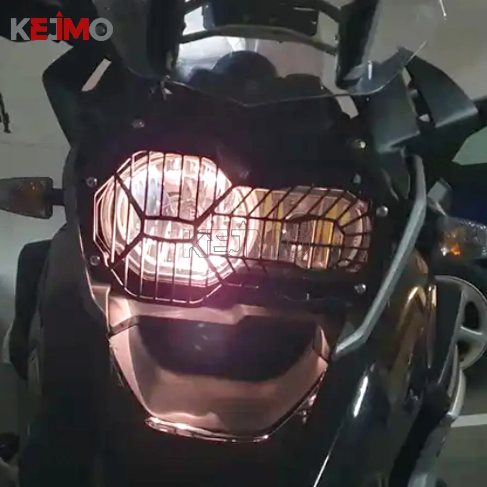 

For BMW R1200GS R1250GS 2013-2021 R 1200 GS Adventure Motorcycle Front Headlight Grille Cover Light Cover Mesh Grill Accessories