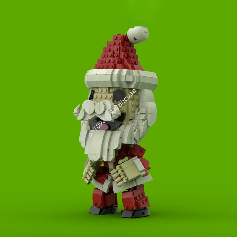 943pcs MOC Sackboy Kerstman Kostuum Seizoensmodel Bouwstenen Architectuur Kerstcadeau DIY Idee Onderwijs Speelgoed Kinderen Verjaardag