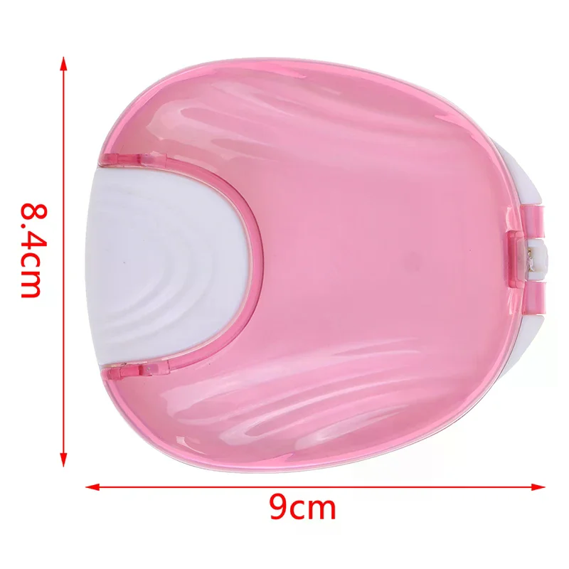 กล่องใส่ฟันปลอม 1 ชิ้น ​ กล่องใส่ฟันปลอม กล่องใส่เครื่องมือจัดฟัน กล่องใส่รีเทนเนอร์ กล่องใส่ฟันปลอม กล่องป้องกันฟันปลอม