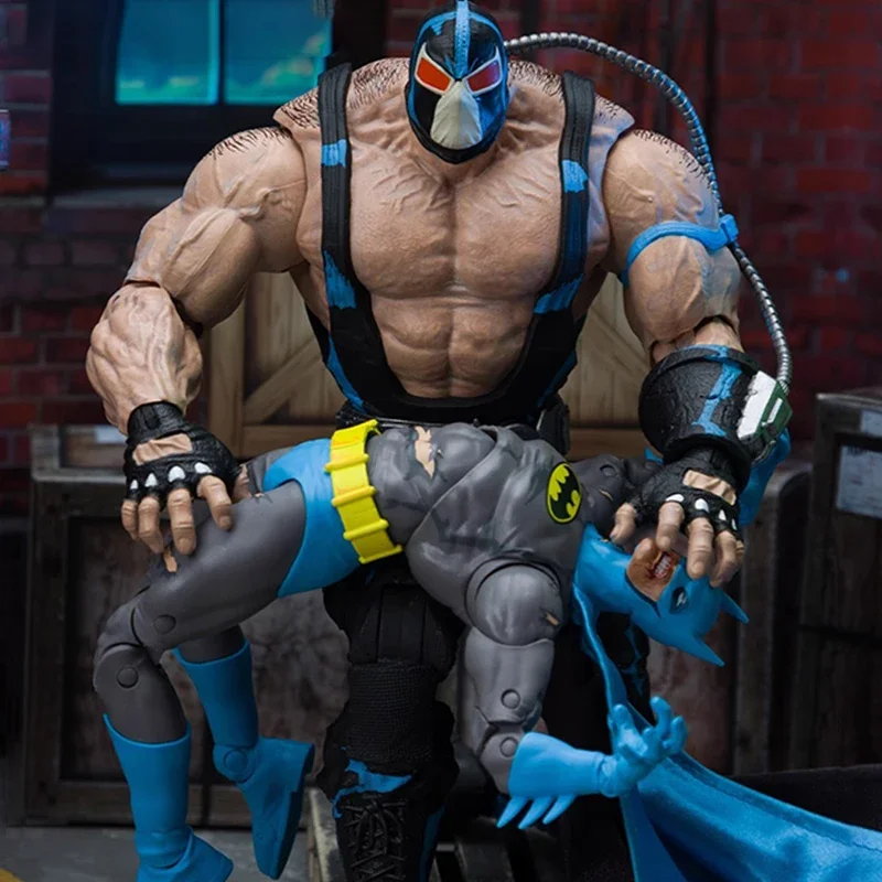 Figurka akcji Batman VS Bane DC Multiverse, Batman: Knightfalls, ruchoma figurka kolekcjonerska, zabawki, prezenty - dostępna od ręki