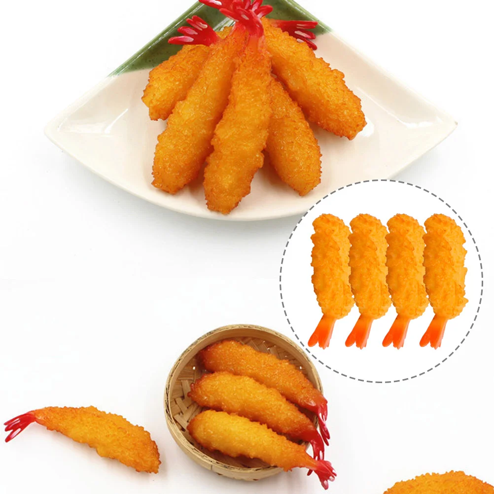 Simulated Tempura Realistic Tempuras Model Japanese Kitchen Decor Food Ornament Restaurant Toys