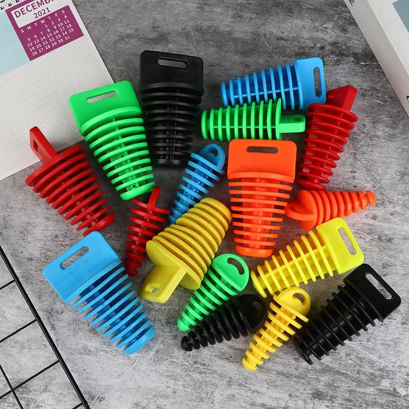 {NN72} Universal Motorcycle Exhaust Pipe Tailpipe Air-bleeder Plug Exhaust Wash Plug Pipe Protector Motorcycle Accessories