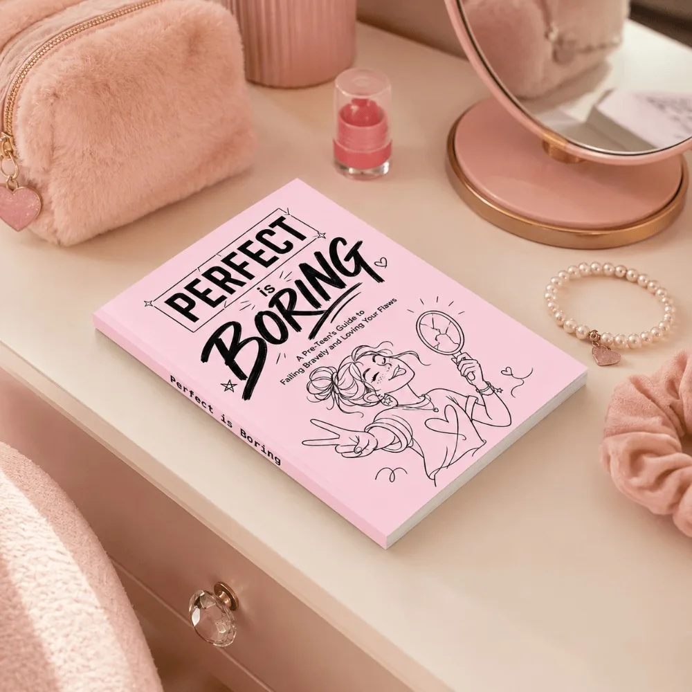 Perfect Is Boring, Pre-Teen Guide to Embrace Mistakes, Build Confidence, Resilience, Self-Esteem and a Growth Mindset