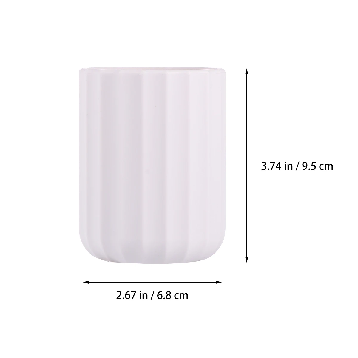 1pc Simple Pen Holder Silicone Stationery Container Organizer Brush Key Holder For Office Home School Easy Clean