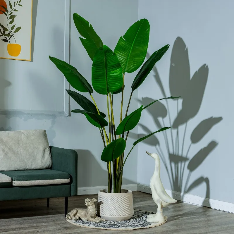 

Large-scale Simulated Plant Traveler Banana Indoor Living Room Bionic Fake Tree Ornament