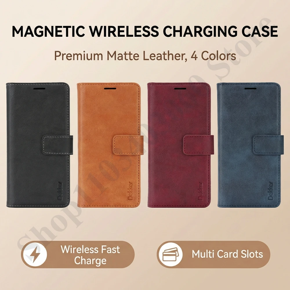 เคสหนังแบบ 2 in 1 สำหรับ Samsu - Leather Card Wallet บทวิจารณ์และราคา
