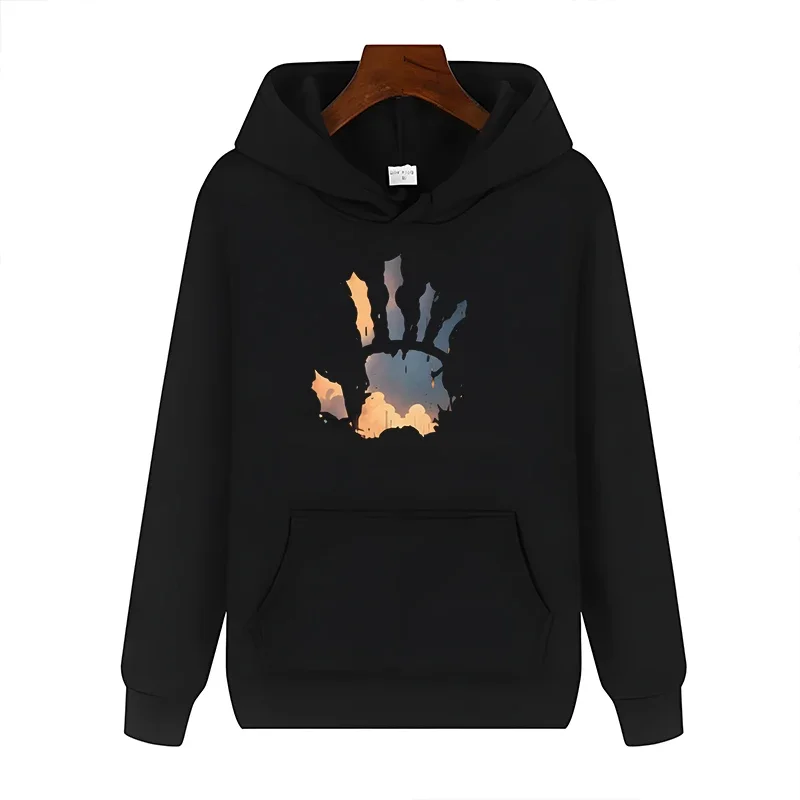 

Simple Design Print Hoodies Personality Men Women Pullover Sweatshirts Harajuku Fashion Autumn Winter Streetwear Y2K Tops