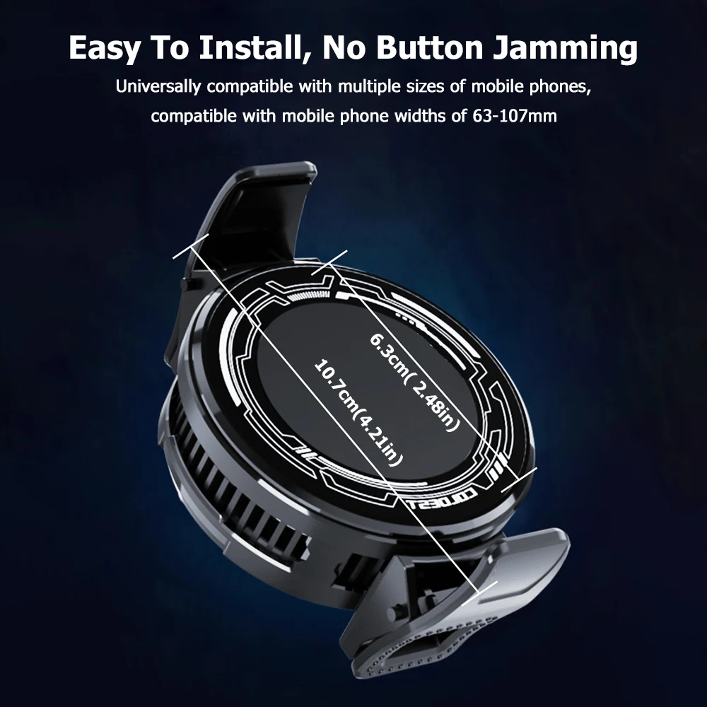 Magnetic Or Back Back Clip Mobile Icing Radiator For Tablet iPad-iPhone Samsung Other Phone Universal Gaming Mobile Cooling Fan view 5