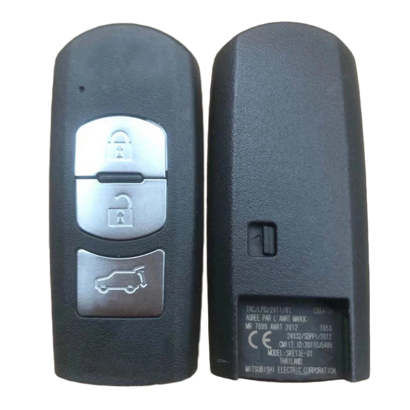 

HNKeys For Mazda CX-5 CX-9 2017 2018 433MHz PCF7953P Proximity Smart Remote Car Key Fob Keyless SKE13E-01