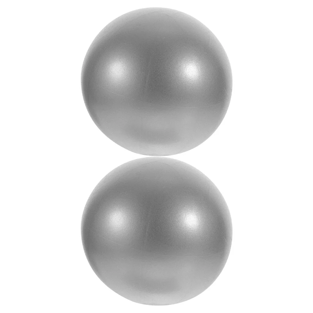 

2 Pcs Yoga Ball Accessory Exercise Pilates Gym Daily Use Professional Core Pvc Portable Pregnant Woman