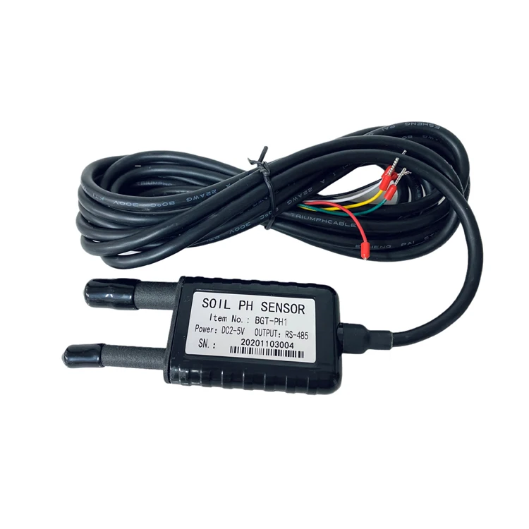 5-24V DC RS485 Agricultural Greenhouse 0-2V 0-5V 4-20mA Soil pH Sensor pH Meter Detector