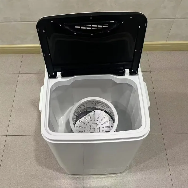 Mini 7kg capacity semi-automatic cleaning and drainage small washing machine