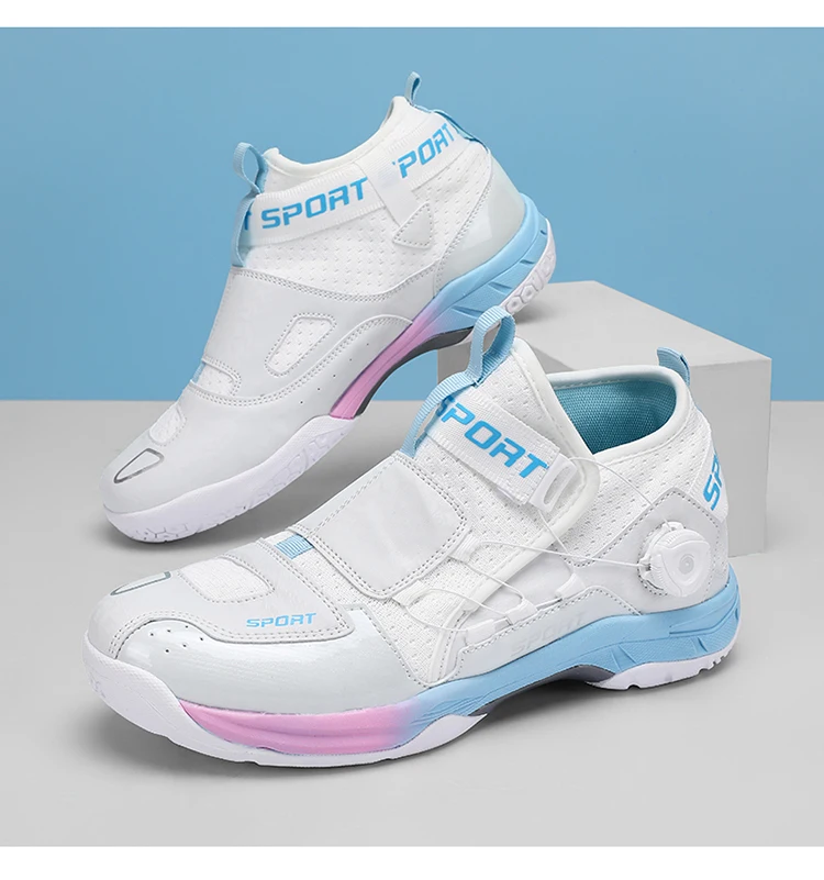 Herren-Badmintonschuhe, bequem, leicht, atmungsaktiv, verschleißfest, rutschfest, Damenmarken, originelle, modische, lässige Turnschuhe – Detail 18