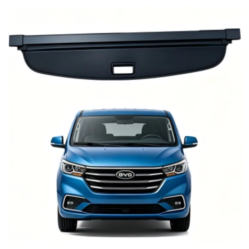 Cargo Cover Trunk Privacy Shade Rear Security Partition Anti-Theft Shield Retractable Organizer for BYD Sea Lion 06