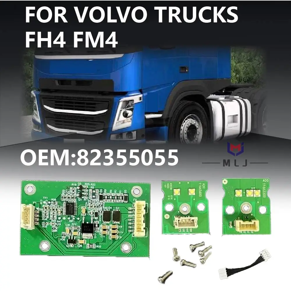 82355055 Vol509 For Volvo Trucks FH4 FM4 LED Angel Eye Chip Daytime Running Light Control Unit Module Headlight Car Accessories