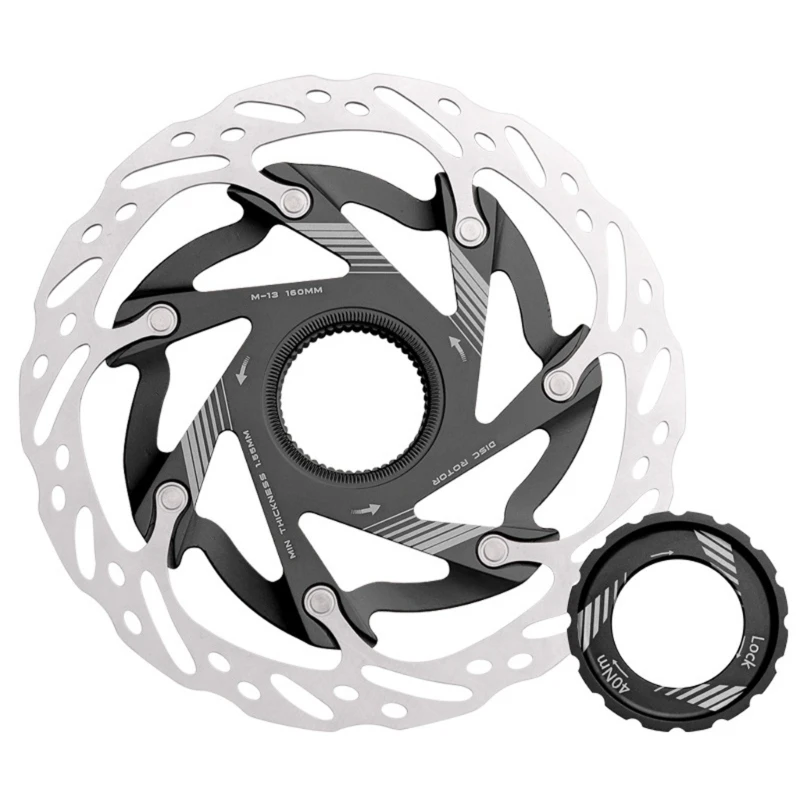 

31kc 160/140 мм Centerlock Disc Adapter Adapter Road Bike Brakes Rotor Cocling Accessy Accessy