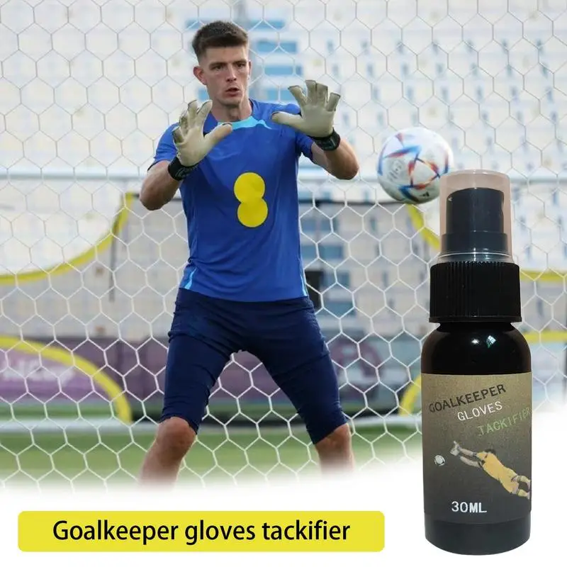 30ml Goalkeeper Glove Spray Football Grip Spray Gloves Tackifier Grip Glove Glue For Enhanced Sticky For Goalkeeper Training