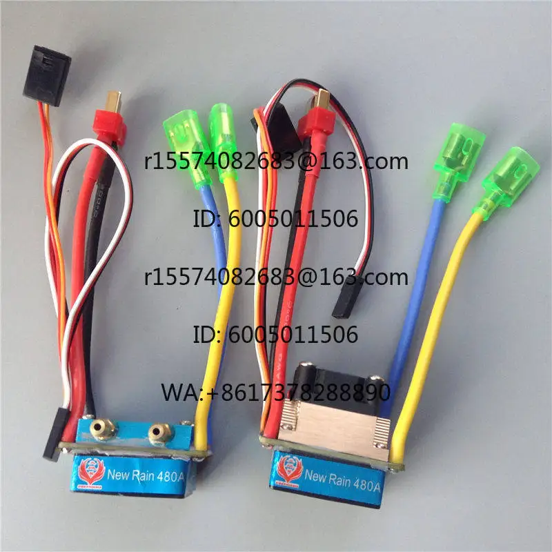 

Remote control boat, Fire Phoenix 480A water-cooled, air-cooled, waterproof two-way brushed electric adjuster 380 550 775 motor