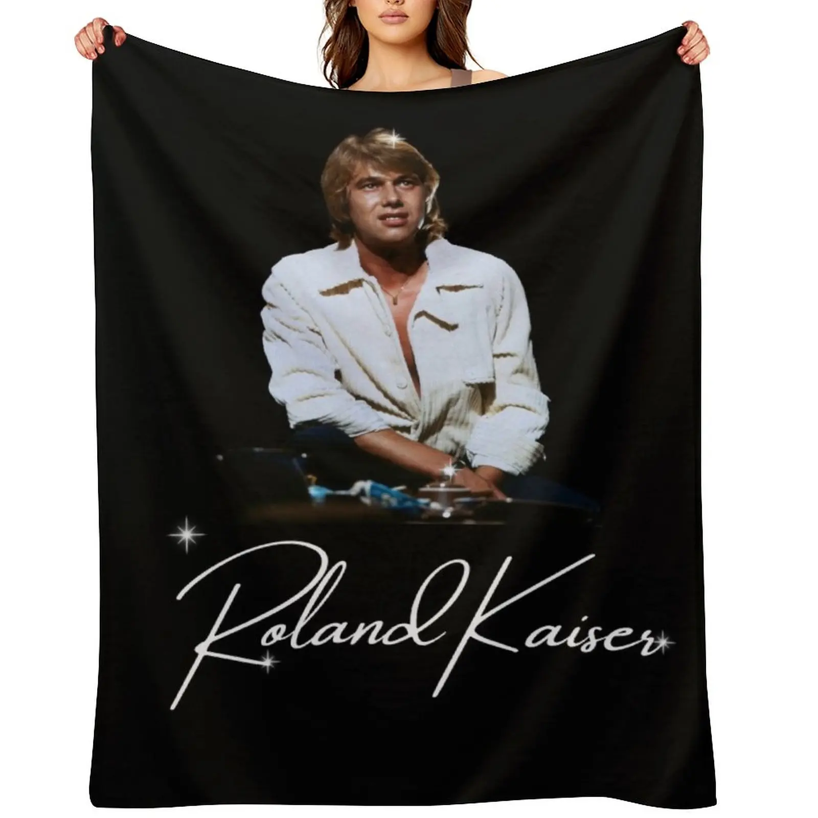 

Roland kaiser - rip Roland kaiser - rest in peace Roland kaiser Throw Blanket funny gift Furry Cute Plaid Blankets