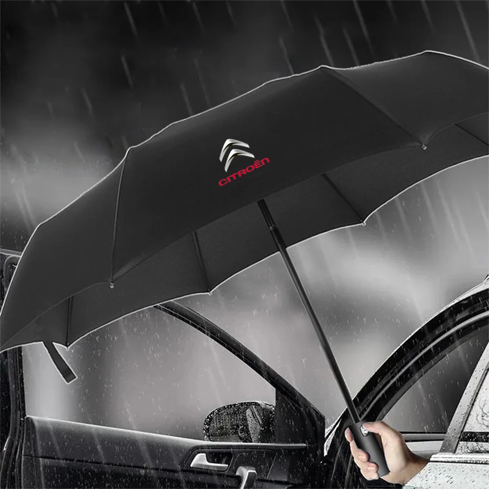 High-end Car Folding Sunshade Windproof Umbrella For Citroen C1 C2 C3 C4 Picasso C4L C5 C-ELYSEE Berlingo Cactus Saxo DS DS3 DS4 view 6