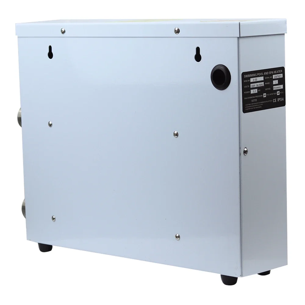 5.5-18KW مضخة الحرارة سخان مياه كهربي حمام سباحة سخان سبا مع شهادة CE 220 فولت/380 فولت #3